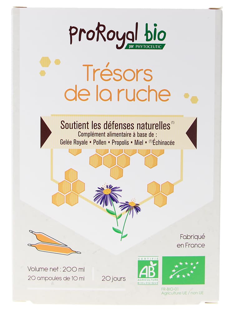 Phytoceutic ProRoyal Trésors de la Ruche Bio 20 Ampoules de 10 ml