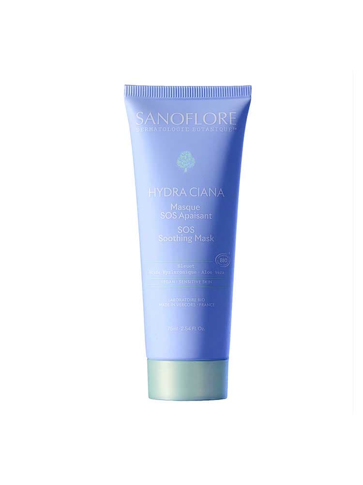 Sanoflore Hydra Ciana Masque SOS Apaisant Visage Bio 75 ml